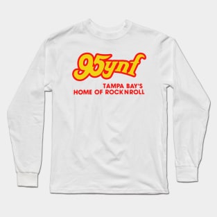 95ynf Tampa Bay Rock Radio Station Long Sleeve T-Shirt